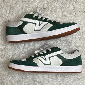 Vans Lowland CC Men's Sneaker Shoes Suede Green Size 11.5